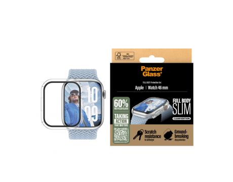 PanzerGlass Snappie Full Body Slim за Apple Watch, 46 mm на супер цени
