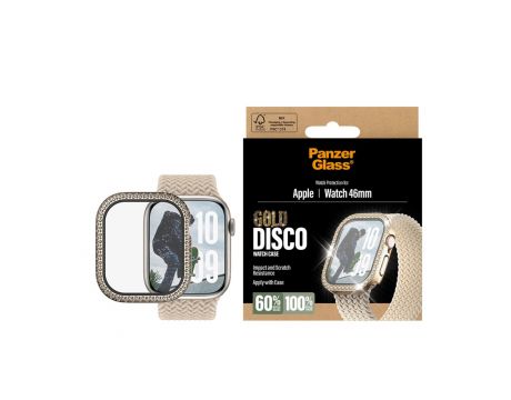 PanzerGlass UWF Gold Disco за Apple Watch, 46 mm на супер цени