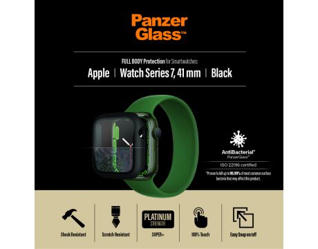 PanzerGlass Full Body за Apple Watch Series 7, 41 mm на супер цени
