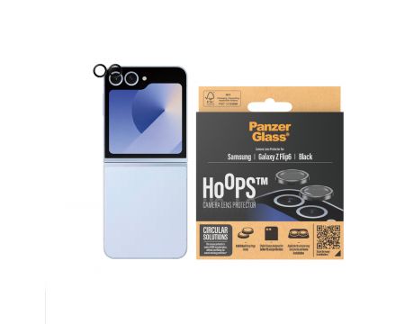 PanzerGlass Hoops за Samsung Z Flip 6, прозрачен/черен на супер цени