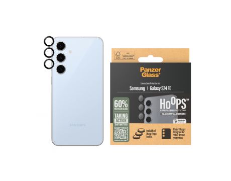 PanzerGlass Hoops за Samsung Galaxy S24 FE, черен/прозрачен на супер цени