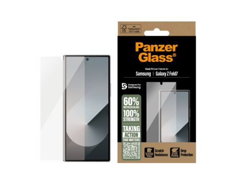 PanzerGlass Classic Fit за Samsung Galaxy Z Fold 7 на супер цени