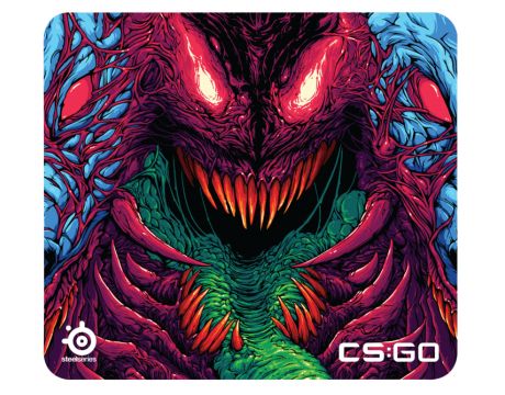SteelSeries QcK+ CS:GO Hyper Beast Edition на супер цени
