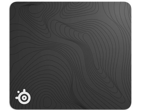SteelSeries QcK Topographic L, сив на супер цени