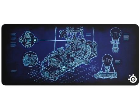 SteelSeries QcK XXL Fortnite Battle Bus, многоцветен на супер цени