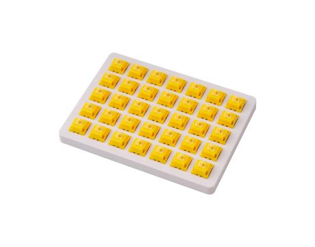 Keychron Gateron Cap Golden-Yellow Switch Set на супер цени