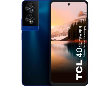 TCL 40 NXTPaper 4G, 8GB, 256GB, Midnight Blue на супер цени