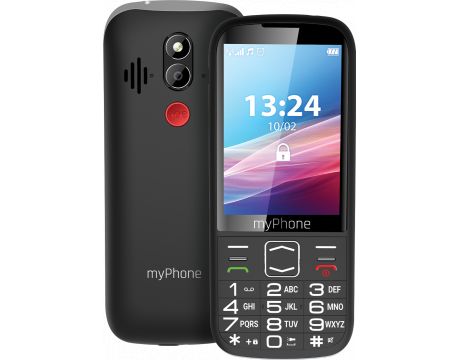 myPhone Halo 4 LTE, 64MB, 128MB, Black на супер цени
