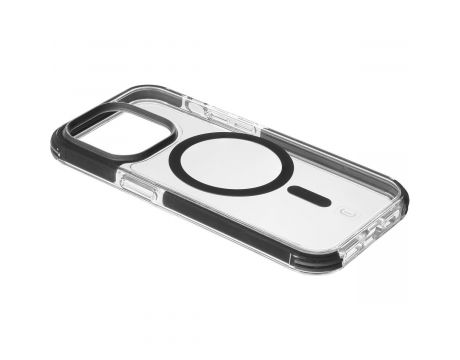 Cellular Line Tetra Force Strong Guard Mag за Apple iPhone 15, прозрачен/черен на супер цени