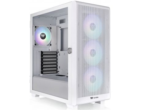 Thermaltake S250 TG ARGB, бял на супер цени