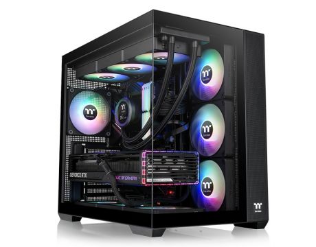 Thermaltake View 380 TG ARGB, черен на супер цени