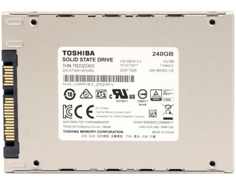 240GB SSD Toshiba TR200 на супер цени