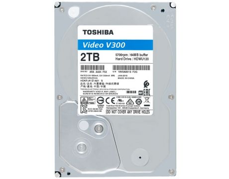 2TB Toshiba V300 HDWU120UZSVA Bulk на супер цени