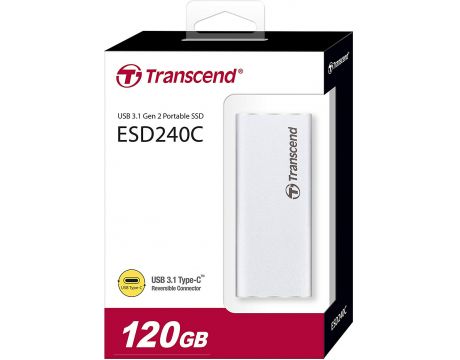 120GB SSD Transcend ESD240C на супер цени
