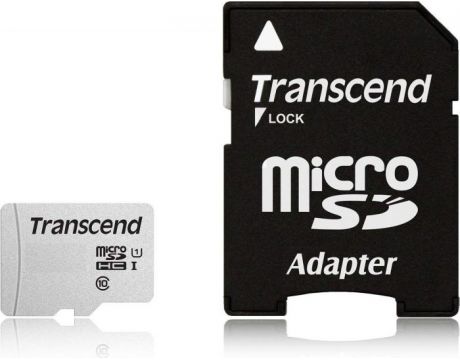 256GB microSDHC Transcend + SD Adapter, сив на супер цени