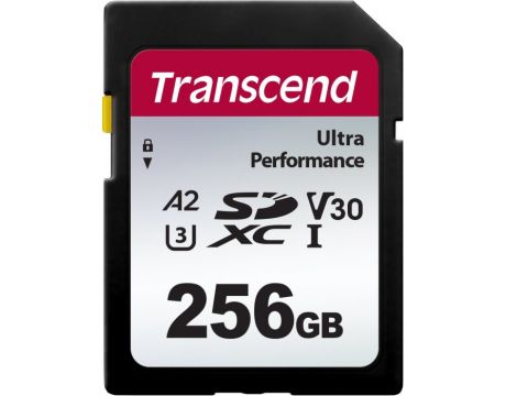 256GB SDXC Transcend 340S, черен на супер цени