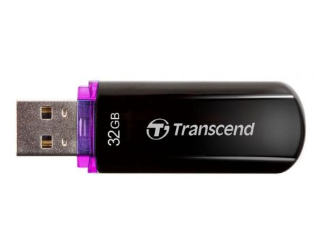 32GB Transcend JetFlash 600, черен/лилав на супер цени