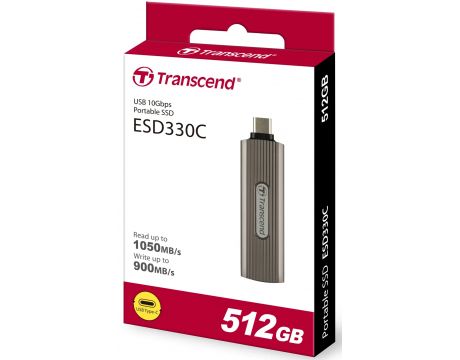 512GB SSD Transcend ESD330C на супер цени