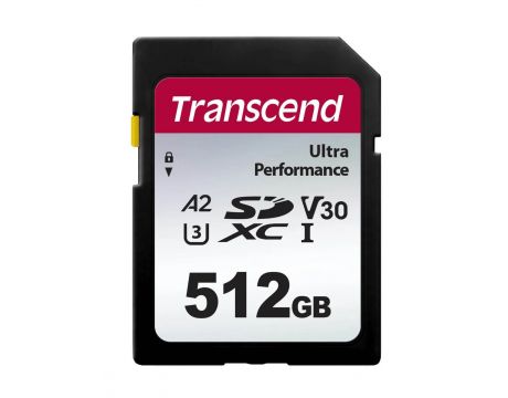 512GB SDXC Transcend 340S, черен на супер цени
