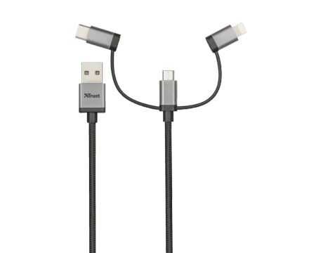 Trust USB 2.0 към Micro USB / Type-C / Lightning на супер цени