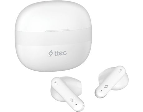 ttec AirBeat Crisp, бял на супер цени
