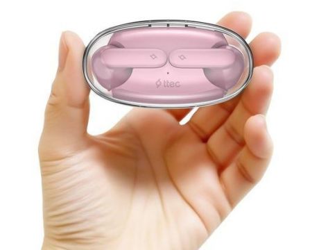 ttec AirBeat Glace TWS, розов на супер цени
