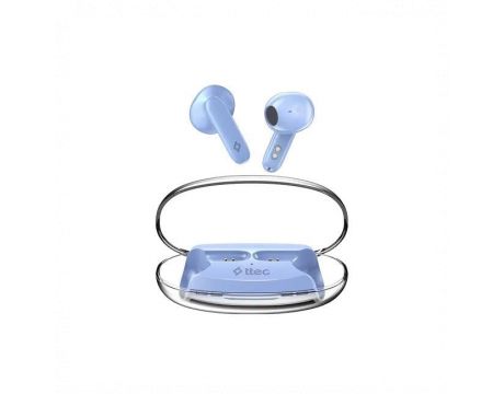 ttec AirBeat Glace TWS, син на супер цени
