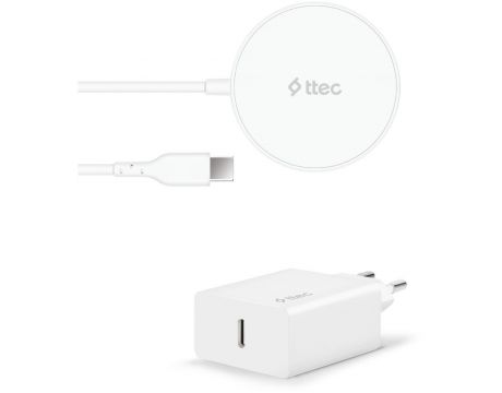 ttec AirCharger M+, бял на супер цени