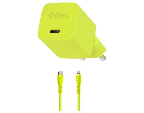 ttec SmartCharger 20W, жълт на супер цени