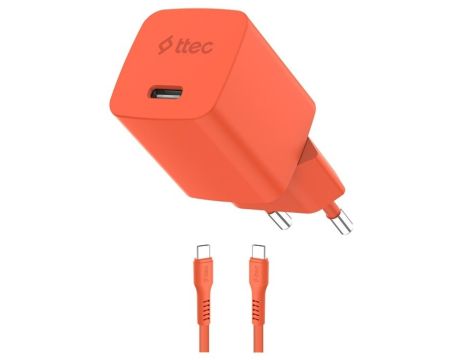 ttec SmartCharger 45W, оранжев на супер цени