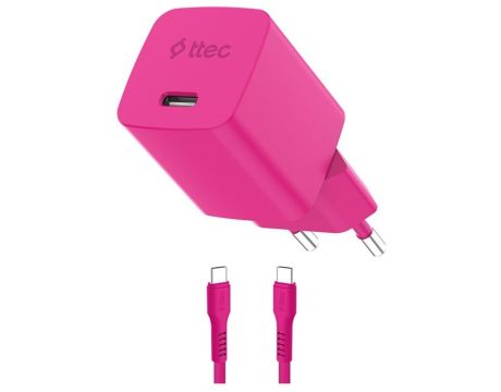 ttec SmartCharger 45W, розов на супер цени