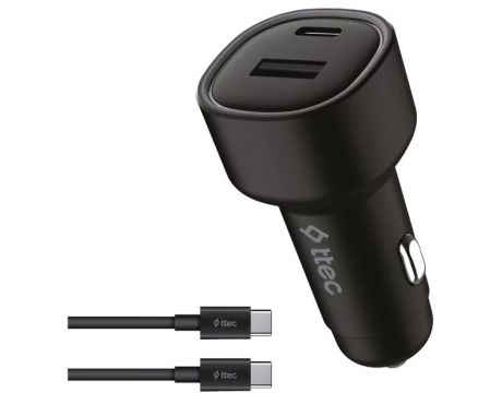 ttec SmartCharger Duo 48W, черен на супер цени