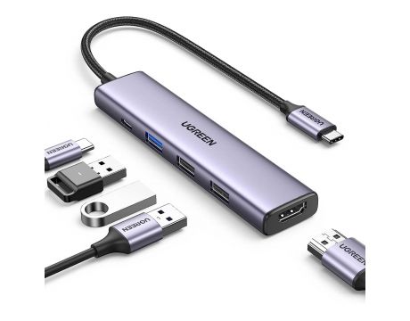 Ugreen CM478 5-in-1 USB-C на супер цени
