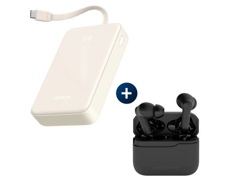 Ugreen PB505 и безжични слушалки Creative Zen Air 2 ANC на супер цени