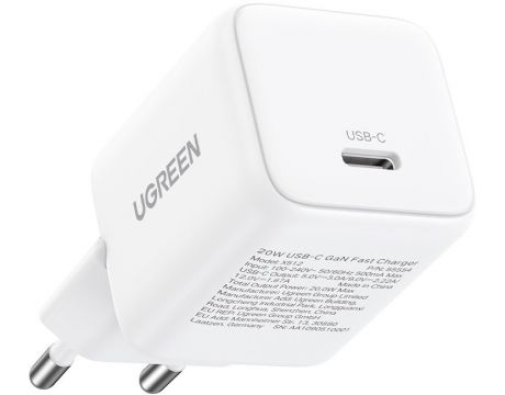 Ugreen X512 20W, бял на супер цени