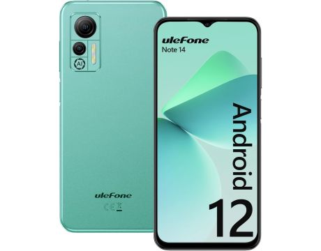 Ulefone Note 14, 4GB, 64GB, Mint Green на супер цени