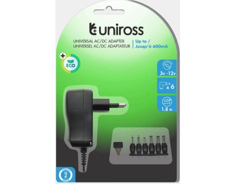 Uniross USMPS003EU 7.2W, черен на супер цени