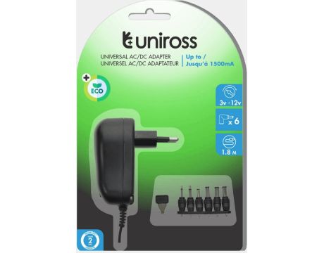 Uniross USMPS004EU 18W, черен на супер цени
