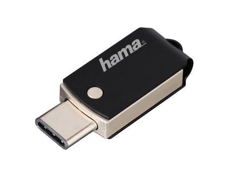 16GB Hama C-Turn, черен/сребрист на супер цени