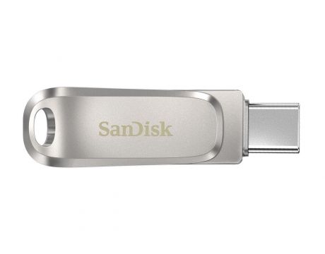 128GB SanDisk Ultra Dual Drive Luxe, сребрист на супер цени