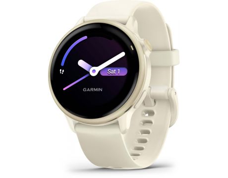 Garmin Vivoactive 6, 42 мм, светлозлатист/светлобежов на супер цени