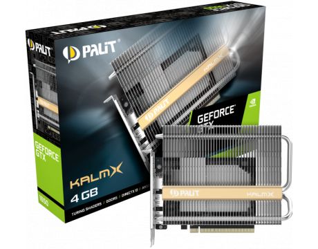 Palit GeForce GTX 1650 4GB KalmX на супер цени