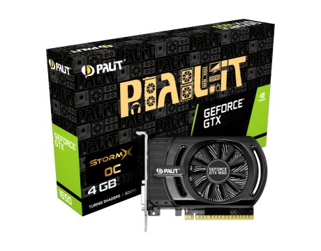 Palit GeForce GTX 1650 4GB StormX OC на супер цени