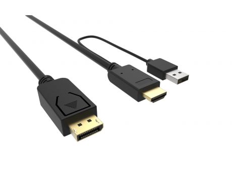 VCom HDMI към DisplayPort + USB на супер цени