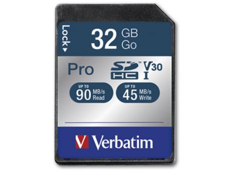 32GB Verbatim SDHC Pro, черен на супер цени