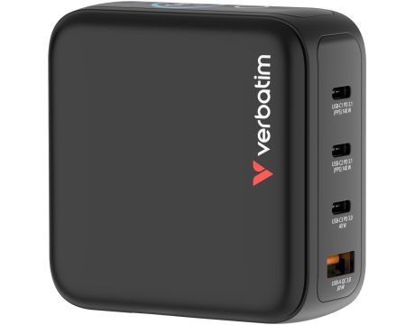 Verbatim Mini GaN Charger 140W, черен на супер цени