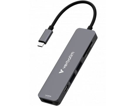 Verbatim USB-C Essentials Multiport Hub на супер цени