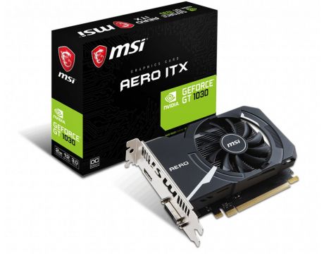 MSI GeForce GT 1030 2GB Aero ITX OC на супер цени