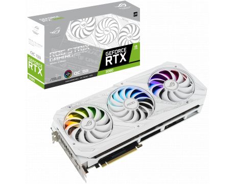 ASUS GeForce RTX 3080 10GB ROG Strix V2 White OC на супер цени