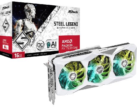 ASRock Radeon RX 7900 GRE 16GB Steel Legend OC на супер цени